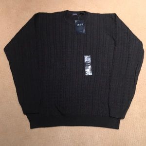 Cotton cable knit sweater